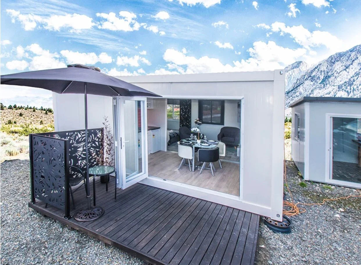 Maison conteneur isolée en polyuréthane haute densité