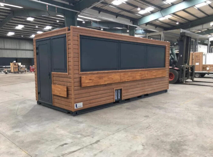 Bar-conteneur de 6 mètres – Cuisine mobile professionnelle clé en main Ma boutique