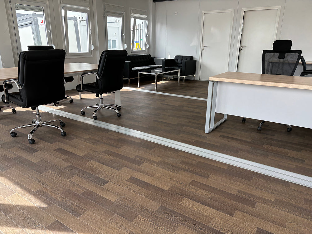 Bureau modulaire portable – 4 modules de 6 x 9,72 m Ma boutique