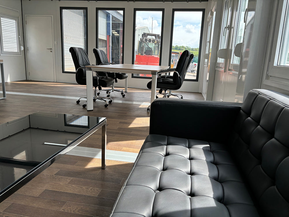 Bureau modulaire portable – 4 modules de 6 x 9,72 m Ma boutique