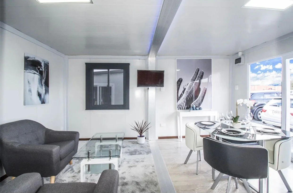 Maison modulaire préfabriquée en conteneurs Ma boutique